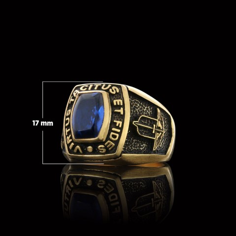 Virtus Tacitus Et Fides Masonic Ring, Signet Mason Ring, Mason Jewelry, Custom Mason Ring