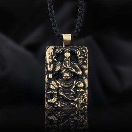 Warrior Silver Pendant