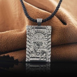 Warrior Silver Sterling Pendant