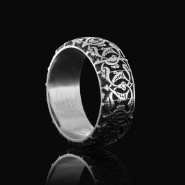 Special Design Handmade 925 Sterling Silver Wedding Ring