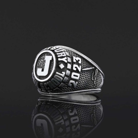 Westbury High School Ring, Üniversity Graduation Ring, Class Ring, College Class Ring