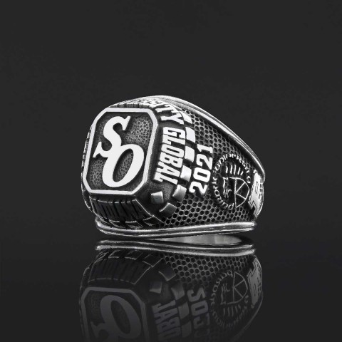 Western New Mexico University Class Ring, Custom Desing University Ring, Personalized University Ring