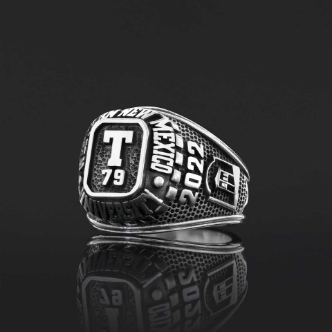 Western New Mexico University Class Ring, Custom Desing University Ring, Personalized University Ring