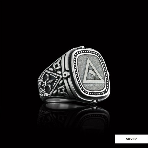 Yod Symbol Masonic Ring, Mason Jewelry, Custom Mason Ring, Special Masonic Ring