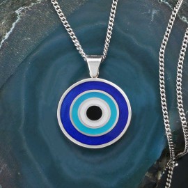 Custom Design Blue Evil Eye Beads Pendant